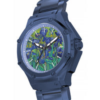 Thumbnail for AM407SS - 41 MM VAN GOGH MATTE BLUE WATCH WITH STEEL STRAP