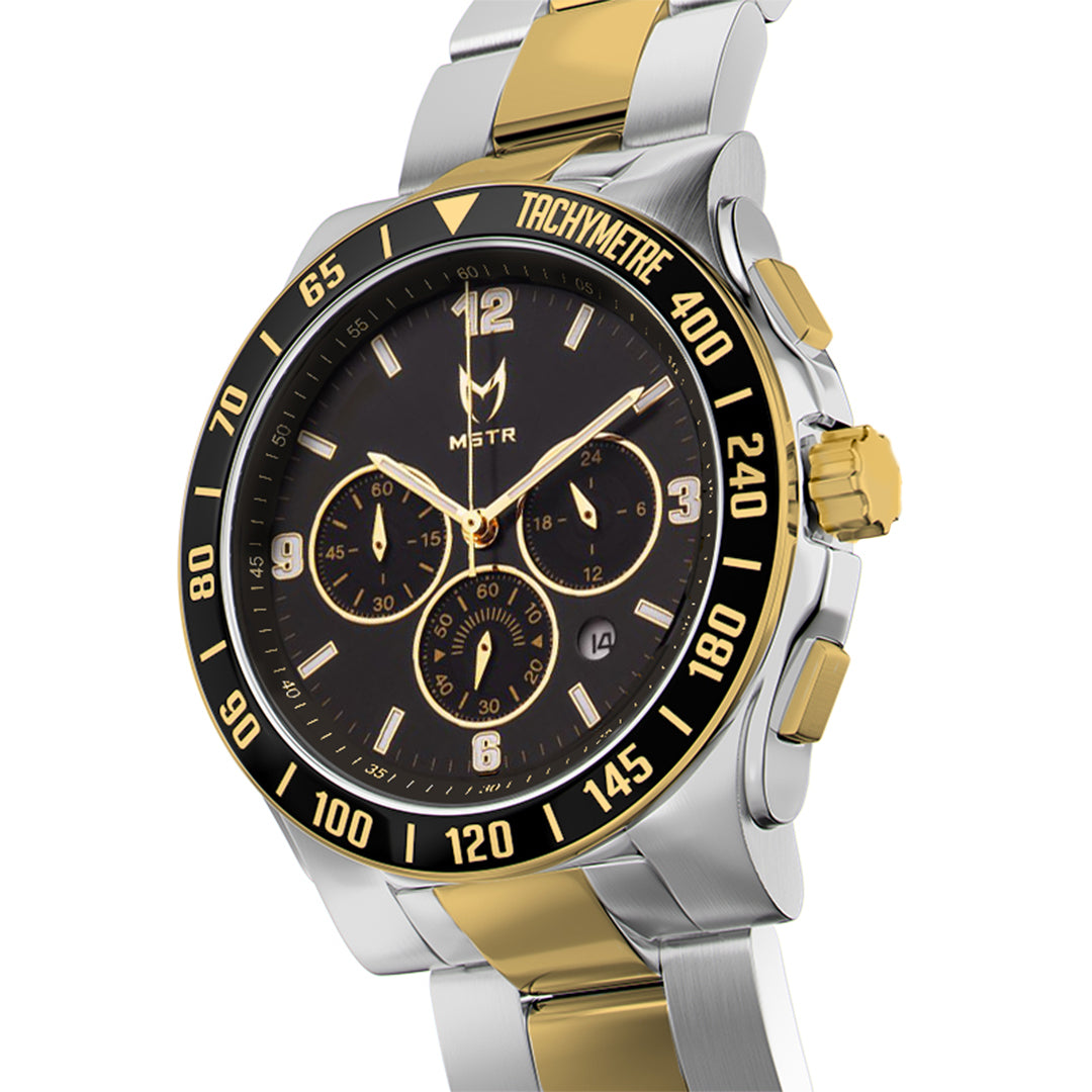 MSTR GT GT006SS Silver and Gold side watch render
