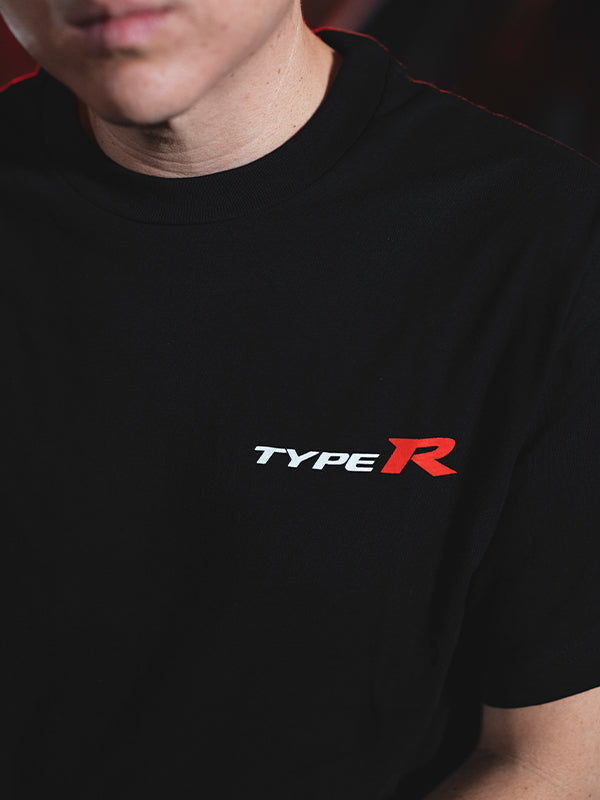 TYPE R RACER TEE - BLACK
