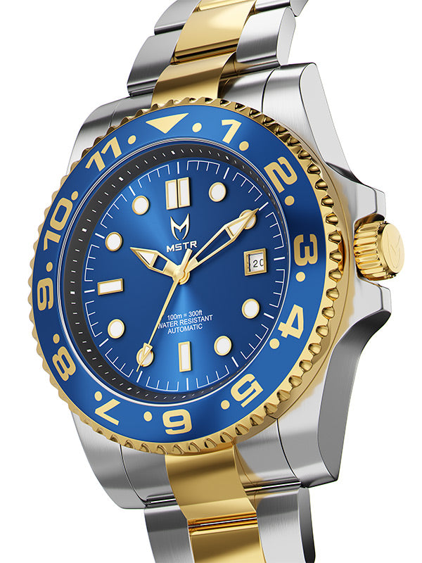 VO116SS - VOYAGER SILVER / BLUE WATCH